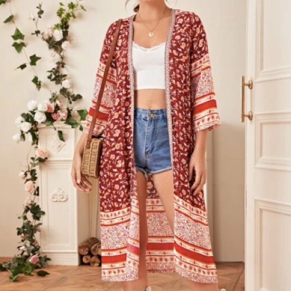 Free People Other - NWOT Boho Kimono // NOT FREE PEOPLE
